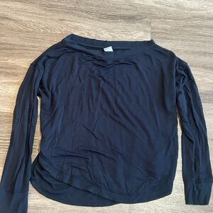 All In Motion - Lightweight long sleeve black shirt - Large